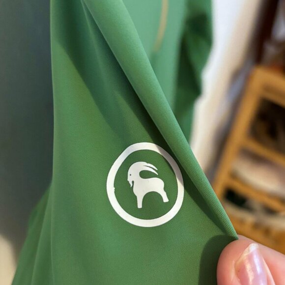 NWOT Backcountry SunTrace 1/4-Zip Long-Sleeve Top, Green, Size Small - Picture 7 of 8